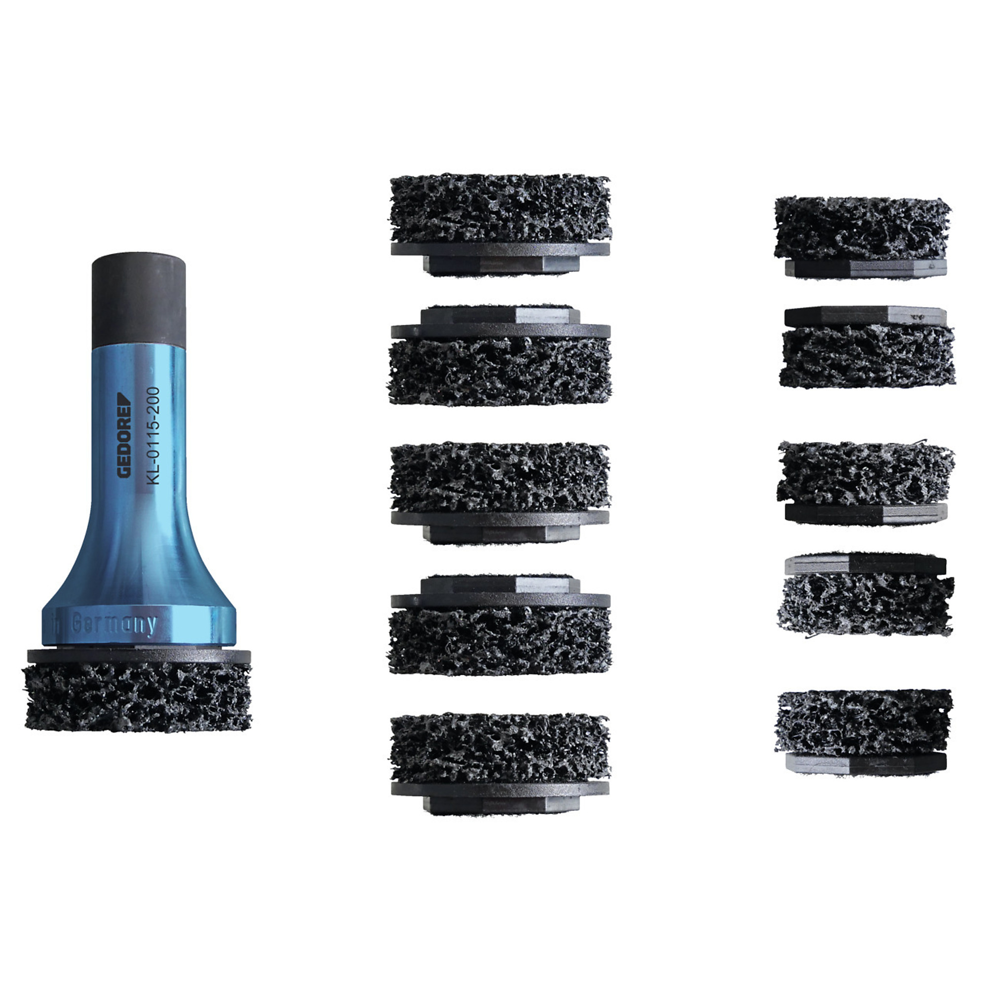 Gedore, Wheel hub grinder for wheel stud bolts, Included (qty.) 12 Model# KL-0115-200